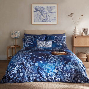 Clarissa Hulse Cyanotype Ink Blue Pair of Pillowcases